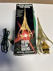 Vintage Eames Era Merry Glow Tree Topper Sputnik Rotating Star Christmas Works