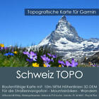 Schweiz Topo Karte 10m Höhenlinien 4GB microSD für Garmin Navi, PC & MAC