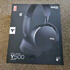 AKG Y500 On Ear Wireless Bluetooth Headphones Black Wireless