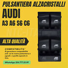 Pulsantiera✨interruttori alzacristalli lato guida per AUDI A3 A6 S6 C6 Q7 4LB