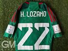 Maglia Replica Adidas Authentic Player Jersey Messico Mexico Home H.Lozano L 8