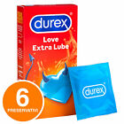 Preservativi DUREX Love Extra Lube Profilattici Easy-On Lubrificati a Scelta