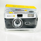 EasyPix 35mm Reusable Compact Film Camera w/ Flash - Vintage Analogue, Beginner