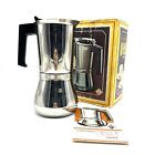 Caffettiera vintage italiana Moka espresso design VeV Vigano Express 12 tazze