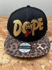 snapback cap schwarz  tiger DOPE