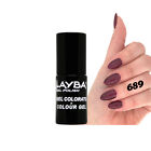 LAYLA LAYBA SMALTO GEL POLISH DEEP RED 689