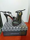 Primadonna-scarpe sandali shoes tacco alto- strass nero  n.38 - made in Italy