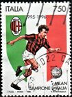 francobolli italia repubblica 1996 Milan campione 1995  italiana stamps italy