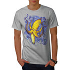 Wellcoda Sarcastic Octopus Fantasy Mens T-shirt