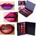 15 Colours Set Long Lasting Lip Gloss Palette Makeup Lipstick Cosmetic Lip Tools