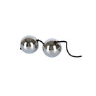 PALLINE VAGINALI DI ACCIAIO PER MASSAGGIO PELVICO DI KEGEL DONNA SEX TOY 110GR