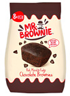 Mr. Brownie Brownies Tortine al Cioccolato con Gocce di Cioccolato Belga 200g