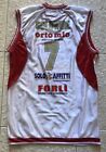 Maglia Canotta Basket Goldwire #7 Fulgor Forlì Match Worn Legadue A2 FIBA Jersey