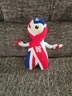 Peluche mascotte olimpiadi londra 2012 cm.25 circa