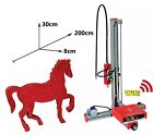 Macchina pantografo plotter taglia polistirolo costycnc hobby . Area 240x30x8 cm