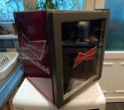 Husky Budweiser Drinks Table Top 50L Mini Fridge Beer Chiller Glass Door