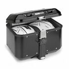 DLM46B - Givi Valigia MONOKEY® Trekker Dolomiti in alluminio verniciato nero 46l