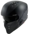 Casco Crossover Moto Suomy ARMOR PLAIN Matt Black/Green Army Matt