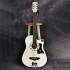 38" CLASSIC 6 STRING ACOUSTIC GUITAR WITH CARRY BAG FOR KIDS 4/4 GUITAR WHITE