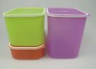 TUPPERWARE SET TUTTOFRESCO   3 PEZZI  COLORI FLUO