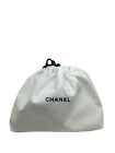 Bustina Trousse Chanel Bianca Nera Cotone Make-up Trucchi Borsa Luxury Bag Top