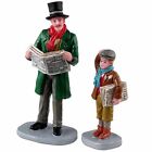 Merry Newsboy Caddington Village Lemax 32203