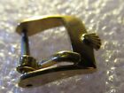 ROLEX - RARE VINTAGE LADY BUCKLE 10 mm INSIDE - YELLOW GOLD COLOR - SWISS MADE