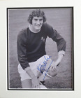 Martin Dobson, Burnley. 12x10 Personally Signed Mounted Photo