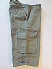 H&M bermuda cargo verde militare vita bassa vestibilità aderente Mis.W34 (IT52)