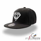 SNAPBACK "DIAMOND"  CAPPELLO NERO TOP SWAG VISIERA CAPPELLI REGALO