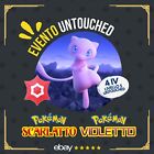 Mew Evento Present Tera Raid Psico Legit Untouched Pokémon Scarlatto Violetto