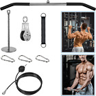 Carrucola Palestra Con Barra LAT Mmachine, DIY Fitness Attrezzi Set Cavi Petto P