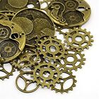 Random 25 pcs Pack Retro Steampunk Gear Pendant Charm Jewellery Accessories DIY