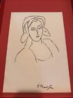 Henri Matisse Draft - No COA