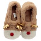 Toestie Toes Reindeer Faux Fur Microwaveable Heat Pack Slippers