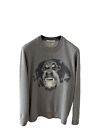 Givenchy Hoodie Hoody Sweatshirt Pullover Rottweiler grau L