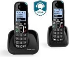 Amplicomms Big 1502 Duo Cordless Senior Telefoni per Anzioni Ipoudenti sordi