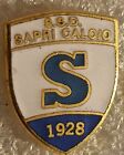 Distintivo calcio ⚽️ SAPRI 🔵⚪️ spilla SALERNO❗️pin CAMPANIA❗️smalto