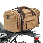 Tail bag for Moto Guzzi California / Eldorado RT4 + straps 35L brown