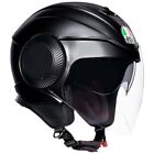 Casco jet AGV Orbyt Solid Nero Opaco