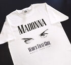 Madonna Who s That Girl World Tour 1987 t shirt L pop music cult maglia