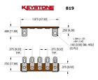 Keystone 819 ancoraggio a 5 posizioni