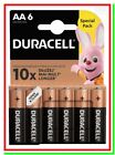 6 pile AA stilo DURACELL alcaline batterie 1,5v nuova serie scadenza 2029