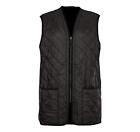 BARBOUR Gilet Uomo Polarquilt Waistcoat/Zip MLI0002BK91 Col Nero