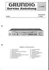 Grundig Original Service Manual für V 7000