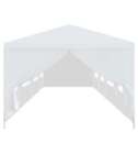 Gazebo da Giardino 3x12 m Bianco