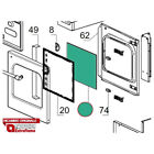 LA NORDICA - 1024222 - Vetro ricambio 322x265x4 mm SOVRANA