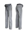 Pantaloni di Maternità Jeans Premaman Grigio Lungo Christoff Utilizzare