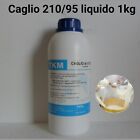 Caglio Liquido 210/95 Tkm Lt.1 COAGULANTE PER LATTE FORMAGGI FRESCHI