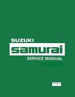 1985-1995 Suzuki Samurai Maintenance/Service Manual (English)